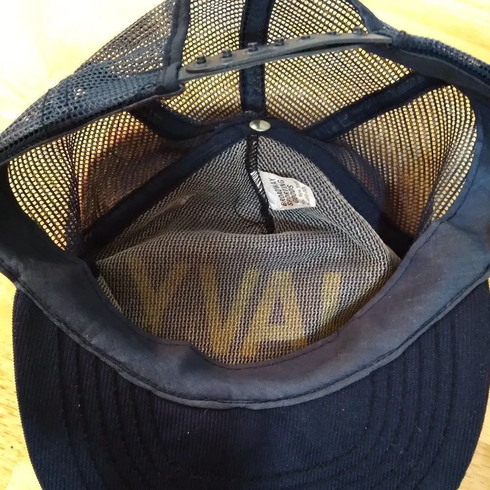 Vintage navy trucker